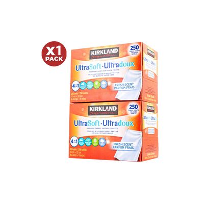 Kirkland Signature Fabric Softener Sheets, 1- Pack