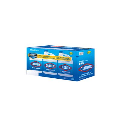 Clorox Performance Disinfecting Bleach, 3 x 3.57L