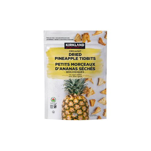 Kirkland Signature Organic Dried Pineapple