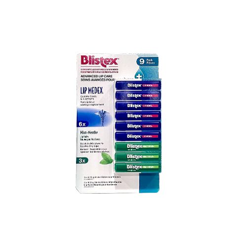 BLISTEX LIP BALM 9 PACK