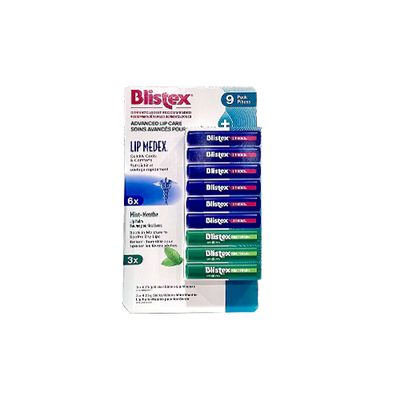 BLISTEX LIP BALM 9 PACK