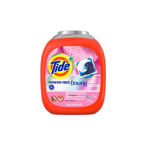 Tide Power PODS with Downy, Liquid Laundry Detergent Pacs, April Fresh, 79-count