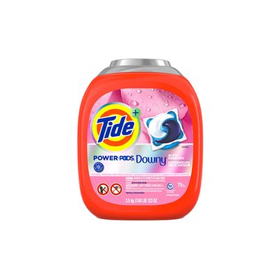Tide Power PODS with Downy, Liquid Laundry Detergent Pacs, April Fresh, 79-count