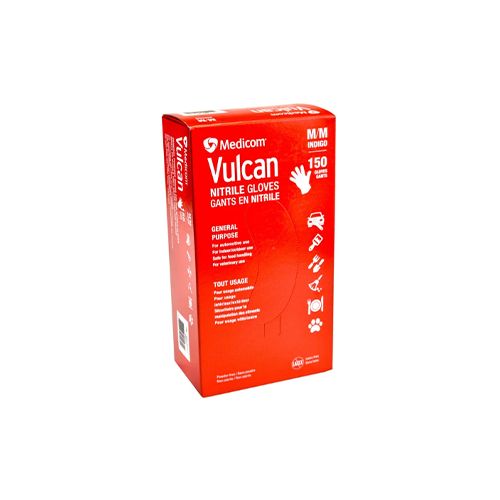 Medicom Vulcan General-Purpose Nitrile Gloves Medium
