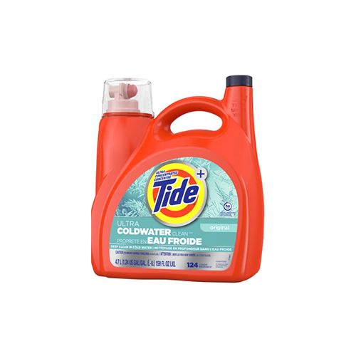 Tide Ultra Coldwater Clean Liquid Laundry Detergent, 124 Loads