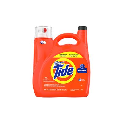 Tide Ultra Concentrated Liquid Laundry Detergent Original Scent, 146 loads