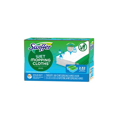 Swiffer Sweeper Wet Mopping Cloths, 64 count