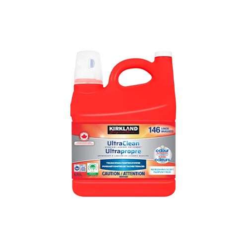 Kirkland Signature Ultra Clean Premium Laundry Detergent, 146 wash loads