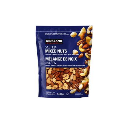 Kirkland Signature Extra Fancy Mixed Nuts, Salted, 1.13 kg