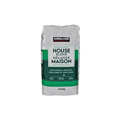 Kirkland Signature Whole Bean Coffee House Blend, 1.13 kg