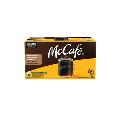 McCafé Premium Roast Coffee K-Cup Pods, 80-count