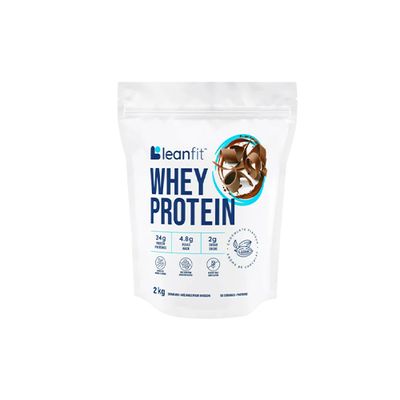 Leanfit Whey Protein Chocolate Flavour, 2 Kg