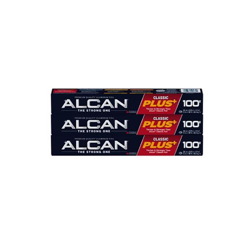 Alcan Classic Plus Aluminum Foil Wrap 30 cm × 30.5 m , 3 Pack