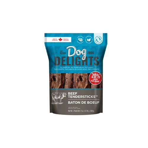 Dog Delights Beef Tendersticks Dog Treats 600 g