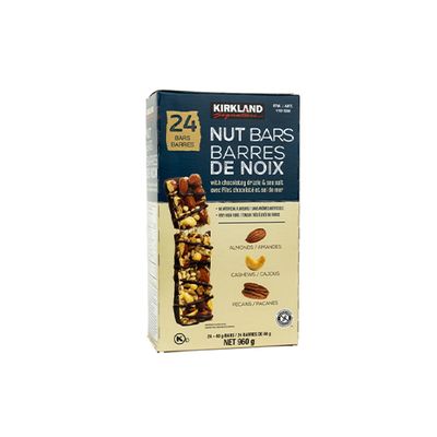 Kirkland Signature Nut Bars 24 Count