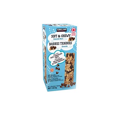 Kirkland Signature Soft &amp; Chewy Granola Bars, 64 × 24 g