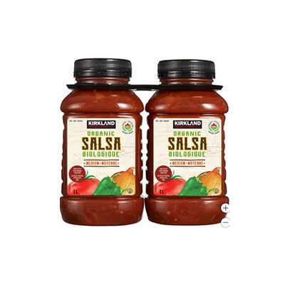 Kirkland Signature Organic Salsa, 2 × 1 L