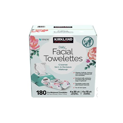 Kirkland Signature Daily Facial Towelettes