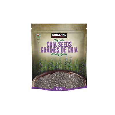 Kirkland Signature Organic Chia Seeds, 1.36 kg