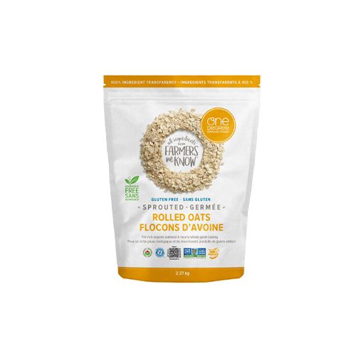 One Degree Organic Sprouted Rolled Oats, 2.27kg