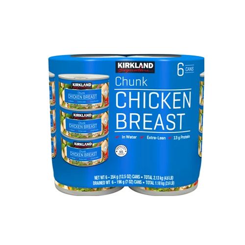 Kirkland Signature Chicken Breast Canned, 6 × 354 g
