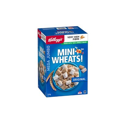 Kellogg’s Mini-Wheats Original Jumbo Pack, 1.6 kg