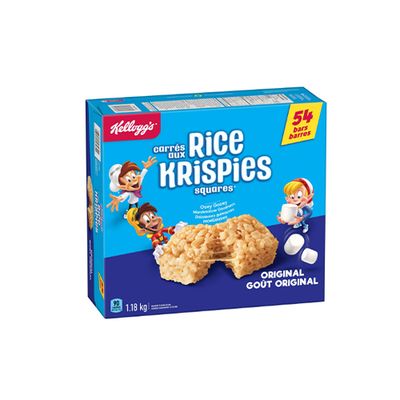 Kellogg&#39;s Rice Krispies Squares Bars, 54 Count