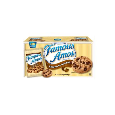 Famous Amos Bite-size Cookies, 30-count
