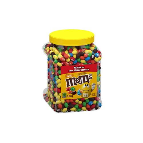 M&amp;M&#39;s Peanut Chocolate Candy, 1.3 kg