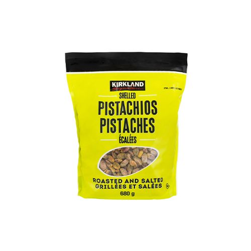 Kirkland Signature Shelled Pistachios, Roasted &amp; Salted, 680 g