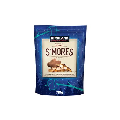 Kirkland Signature Caramel S&#39;mores Clusters, 748 g