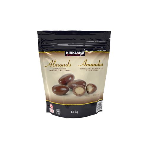 Kirkland Signature Chocolate Covered Almonds 1.5 kg