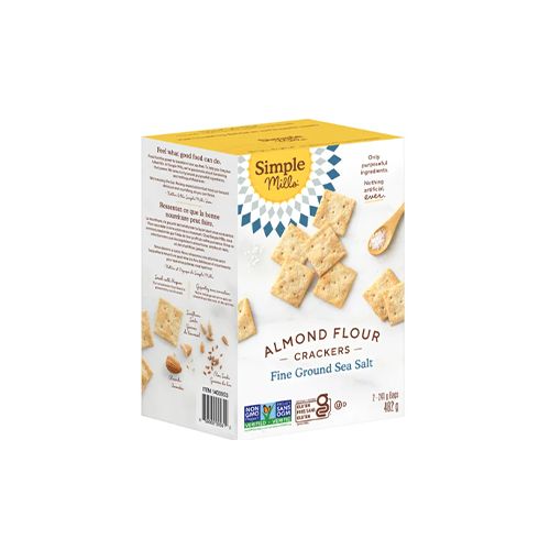 Simple Mills Almond Flour Crackers, 482 g