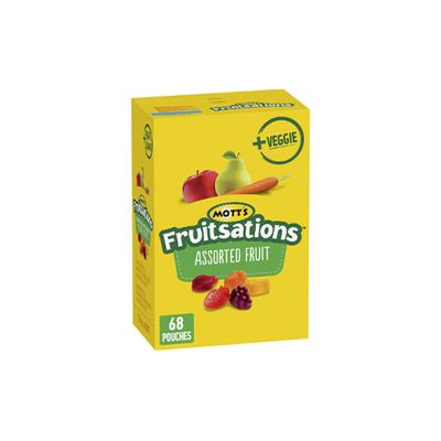 Mott&#39;s Fruitsations, Fruit Flavoured Snacks, 68 × 23 g