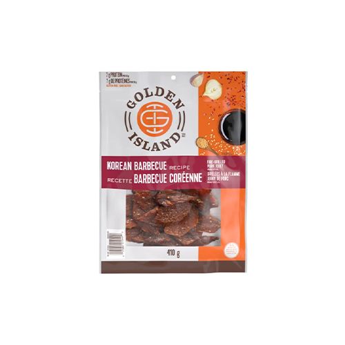 Golden Island Korean Barbecue Recipe Pork Jerky, 410 g