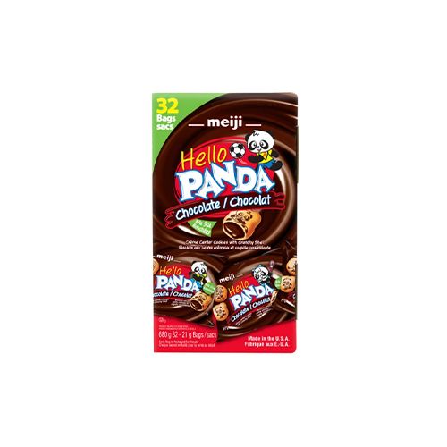 Hello Panda Chocolate Crème Filled Cookies, 32 × 21 g