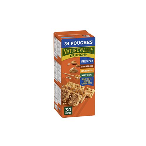 Nature Valley Roasted Almonds,Peanut Butter, &amp; Oats N&#39; Honey Granola Bars