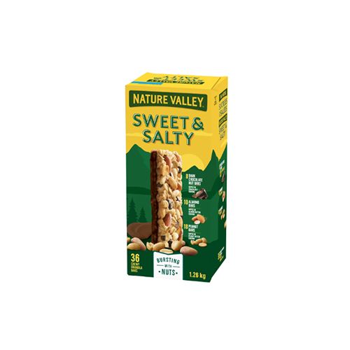 Nature Valley Sweet &amp; Salty Granola Bars, 36 × 35 g