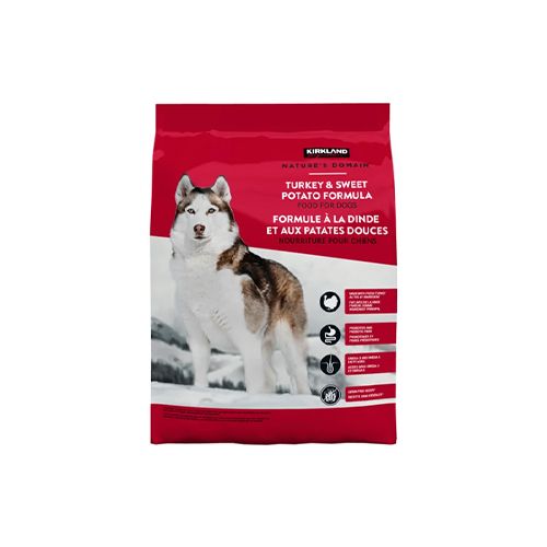 Kirkland Signature Nature’s Domain Turkey Meal &amp; Sweet Potato Dog Food, 15.87kg (35 lb.)