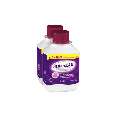 RestoraLAX Laxative, 2 x 36 Doses