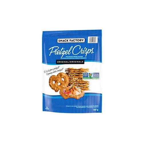 Snack Factory Pretzel Crisps - Original Pretzel Crackers, 737 g