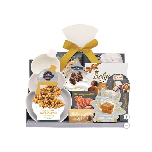 Snowman Serving Dish Gift Set