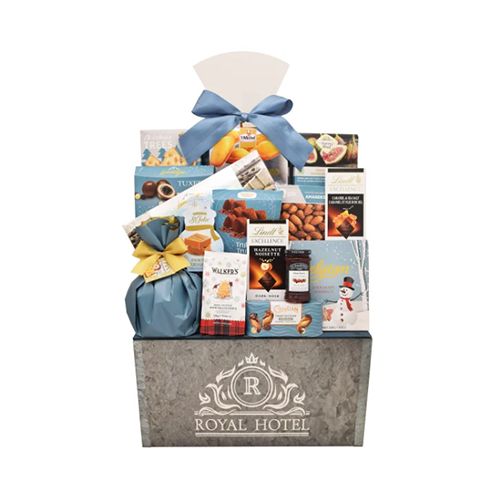 Royal Hotel Metal Crate Gift Box