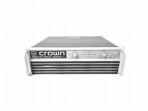 Crown Macro Tech 5000z