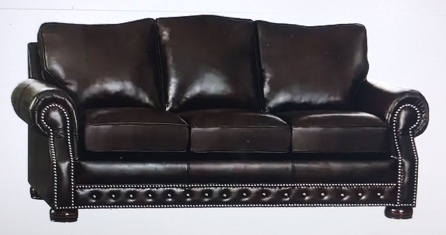 Porto Top Grain Leather Sofa Chair Set