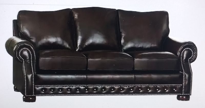 Porto Top Grain Leather Sofa Chair Set
