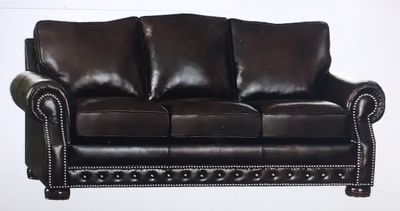 Porto Top Grain Leather Sofa Chair Set