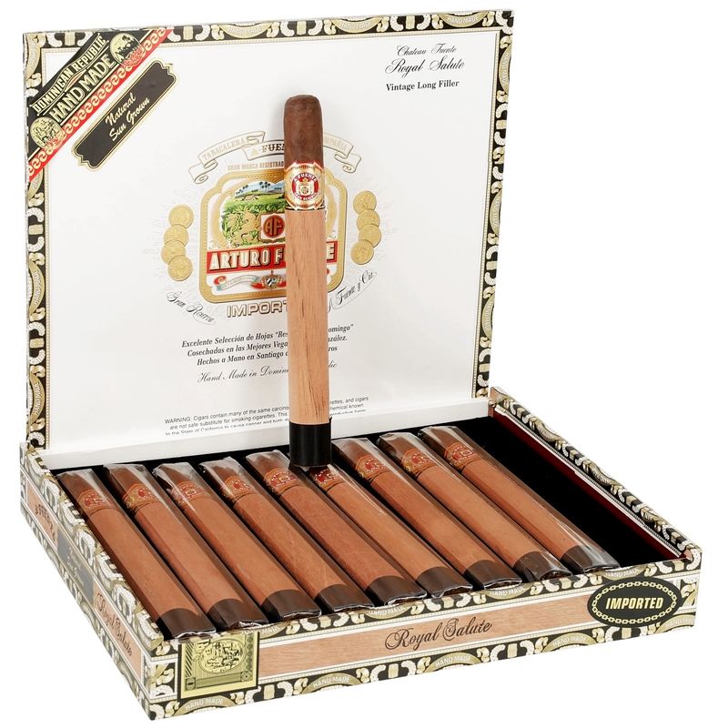 Arturo Fuente – Chateau Fuente Royal Salute Sun Grown- Box