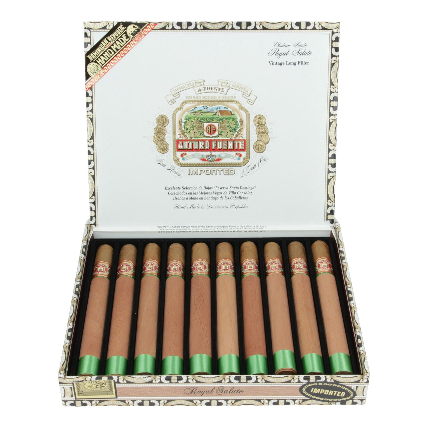 Arturo Fuente – Chateau Fuente Royal Salute Natural - Box