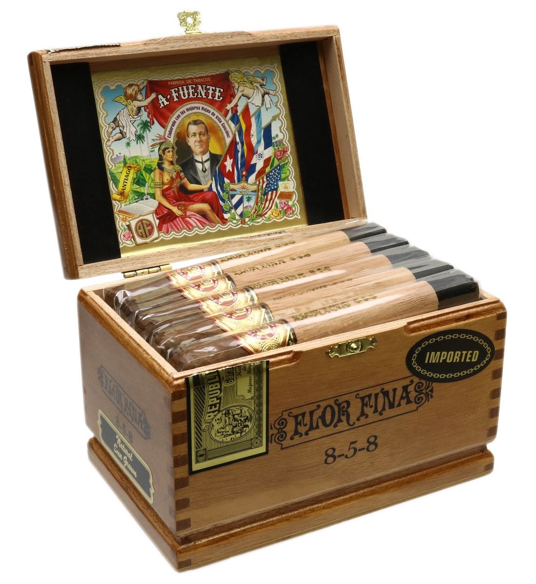 Arturo Fuente – Flor Fina 8-5-8 Sun Grown – Box